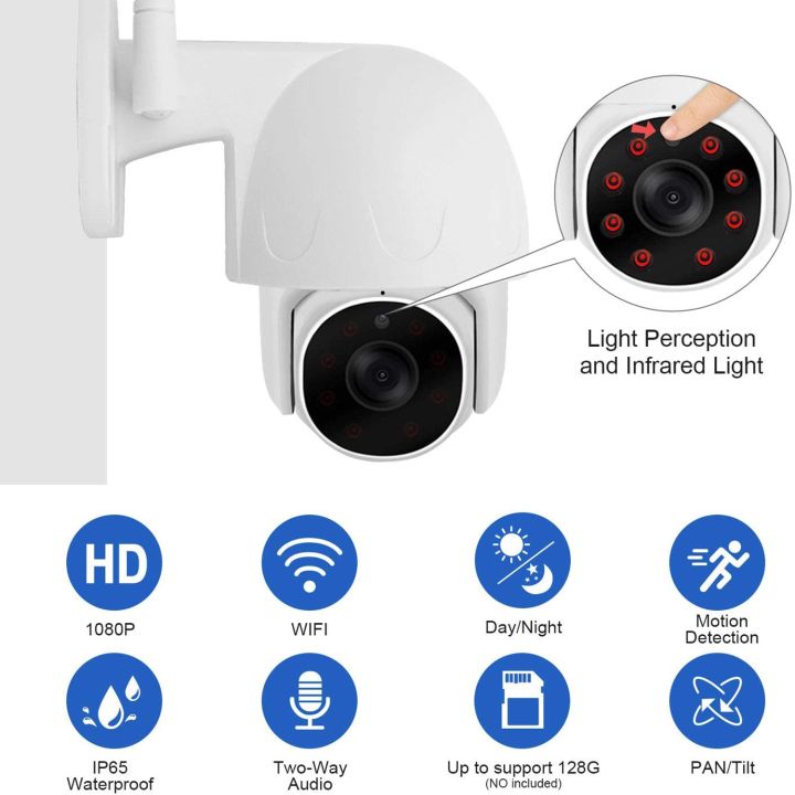 Tuya%20QX45%201080P%20Full%20HD%20IP65%20Waterproof%202.4G%20Wireless%20IP%20Camera,%20Support%20Motion%20Detection%20&%20Two-way%20Audio%20&%20Night%20Vision%20&%20TF%20Card,%20AU%20Plug%20-%20Image%202