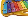 Glockenspiel with Hard Case & Beaters 27 notes DB-27K Made in Korea ISO-9001 – Xylophone métallique chromatique – Cartes de musique faciles avec 23 chansons percussion. 