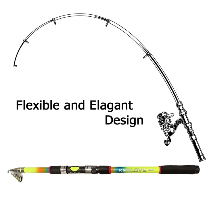 3.0M%20Kenlove%20Rainbow%20Telescopic%20Fishing%20Rod%20300CM/%2010%20Feet%20with%20Fishing%20Reel%20ST-4000%20-%20Image%203
