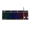 Fantech K613 Aluminum Alloy RGB 87 Keys Backlit Membrane Wired Gaming Keyboard. 