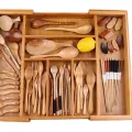 Wooden Spoons Long Handled Spoon Kids Spoon Wood Rice Soup Dessert Spoon DUJU. 