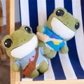 29cm cute plush animals stuffed soft frog to y wear sweater kids to ys birthday Christmas gift for girls boys. 