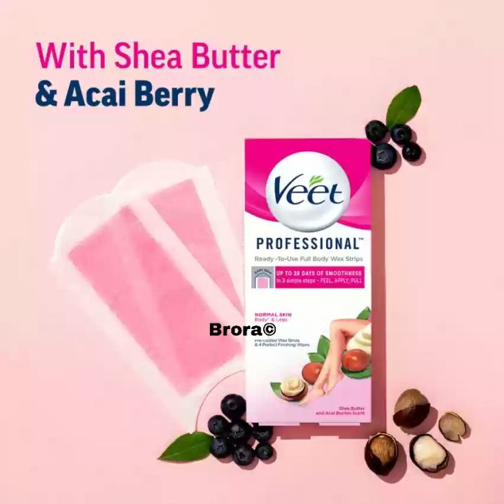 Veet%20Professional%20Easy%20Gel%20Wax%20Strips%20Legs%20&%20Body%20Normal%20Skin%20-%20%208%20Strips%20(4%20Double%20Sided)%20-%20Image%207