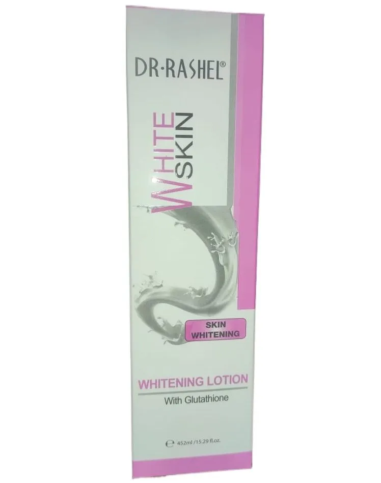 452ml DR RASHEL White Skin & Moisturizing drws WHITENING Lotion with  GLUTATHIONE Body Lotion | Daraz.lk