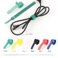 T-type Cable Tie Reusable Cord Cable Organizer Cable Straps Hook and Loop Strip Wire Organizer. 