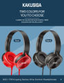 KSC-703 Kuyang Series Wire Control Headphones. 