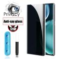 UV Privacy Screen Protector For Samsung S23 S22 Ultra Tempered Glass Galaxy S21 S20 S8 S9 S10 Plus Note 20 9 Anti Spy Glass Film.