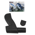 1 Piece Outboard Motor Gear Handle 6BX-G4111 Gear Shift Lever Short Shaft Anti Impact Black ABS for 4 Strokes 6HP 8HP. 