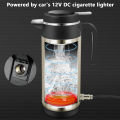 Car Kettle 12V 1200Ml Electric Car Kettle Travel Heater Large Capacity Tea Coffee Car Boiler Suitable for Camping Gold. 
