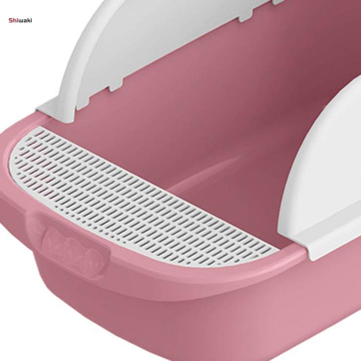 Cat%20Easy%20to%20Clean%20Anti%20Splashing%20Kitty%20Litter%20Pan%20with%20Cat%20Sandbox%20Pet%20Litter%20Tray%20-%20Image%205