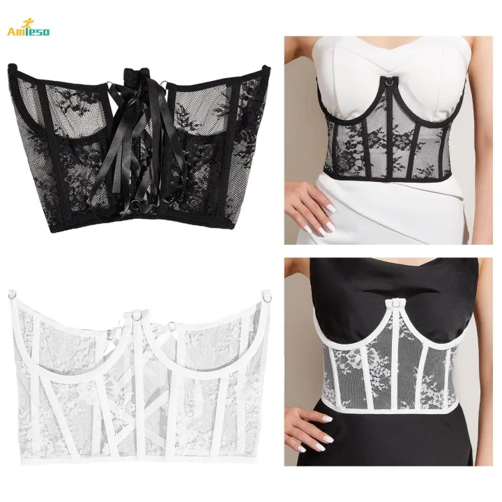 Underbust%20Corset%20Belt,%20Waist%20Corset,%20Lace%20Open%20Cup%20Corset,%20Short%20Torso%20Underwire%20Boned%20Corset,%20Underboob%20Waist%20-%20Image%205