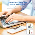 USB-C to USB 3.0 Adapter Converter Type-C Female to USB-A Male Support Data Transfer and Fast Charging for Devices. 