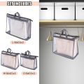 DishyKooker 9pcs Organizer Bags Transparent Hanging Dust Cover Bags Purse Storage Organizer With Zipper Handles (3 Sizes: S/M/L). 
