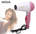 Professional Nova Foldable Hair Dryer , Compact and Powerful for Salon-Quality Styling. 