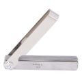 String Height Ruler Fretboard Radius Gauge Foldable Feeler Gauge High Strength for Guitar Bass Measuring. 