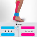 Kinesiology Tape Athletic Tape Sport Recovery Tape Strapping Gym Fitness Tennis Running Knee Muscle Protector Scissor. 