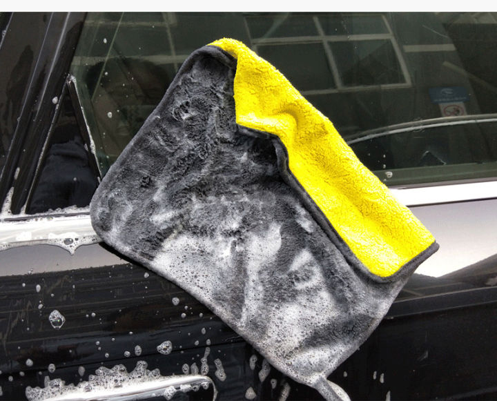 Microfiber Car Wash Cloth Super Absorbent Cleaning Towel 600GSM For Car's And Bike