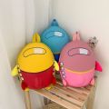 Children's Eggshell Bag2023New Cartoon Cute Fashion Small Plane Kindergarten Backpack Campus All-Match School Bag. 