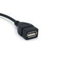 New specials Car MP3 Player Converter 3.5 mm Male AUX Audio Jack Plug To USB 2.0 Female Converter Cable Cord Adapte. 
