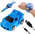 Watch Remote Control Car Toy - 2.4 GHz Mini Watch Car Toys with USB Charging, Cartoon RC Small Car Wrist Racing Car Watch Gift for 3-12 Y Boys and Girls. 