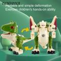 ECHIDNA Transforming Dinosaur Toy Dilophosaurus Kids Dinosaur Robot Model Toys. 