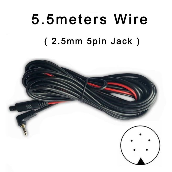 View%205%20Pin%20Cable%20Universal%20For%20Video%20Recorder%202.5mm%20Cam%20Lens%20Wire%20Parking%20Reversing%20Backup%20Dashcam%20Cameras%20-%20Image%202