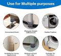 Adjustable Height Washing Machine Support Anti Vibration Washing Machine Foot Pad, Washing Machine Rubber Feet Pad 4PCS. 
