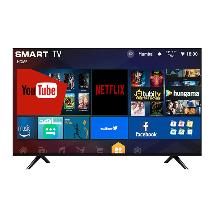 WISDOM 32 inch Smart LED Frameless TV (Android 14.0, Bluetooth 5.0) with 3 Years Full Warranty including panel