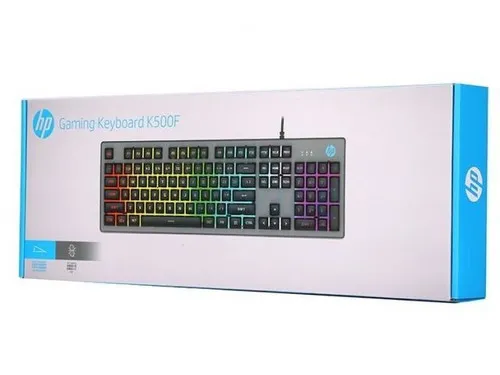 HP K500Y Backlit Membrane Wired Gaming Keyboard