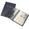 1 Pcs 120 Coins Money Collection Album Holder Book & 50Pcs Square Cardboard Coin Holders Coin Supplies Coin Album. 