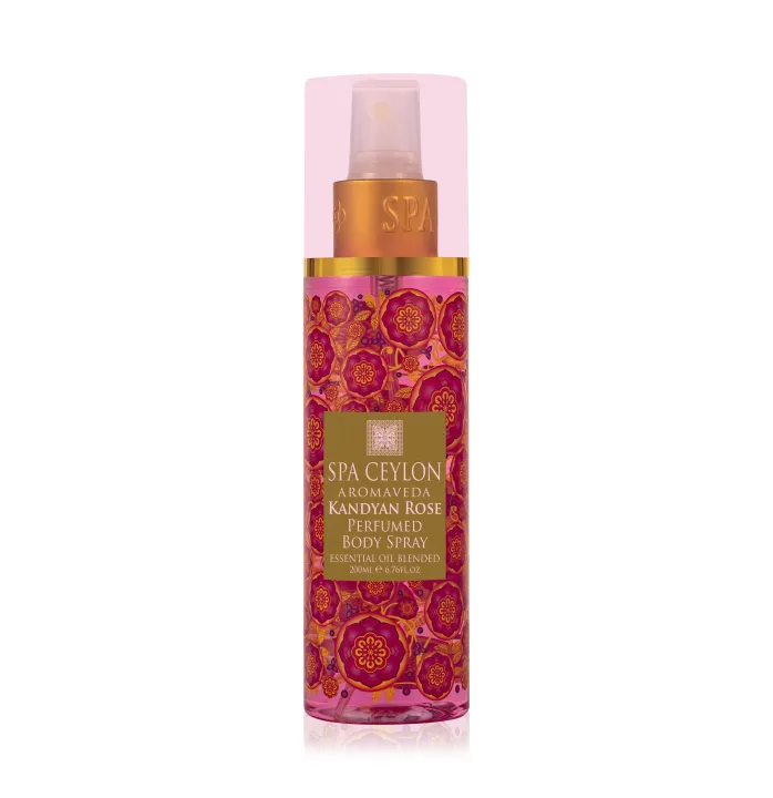 Spa Ceylon Kandyan Rose Body Spray- 200ml