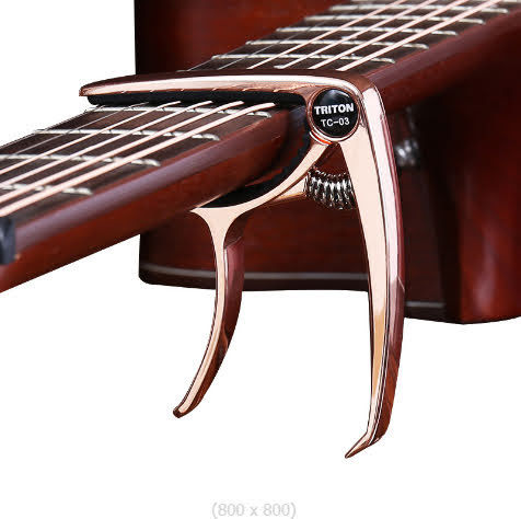 Capo Guitare Crâne Métal - Accessoire Style Rock Pour Guitare Acoustique, Électrique, Classique Et Ukulélé