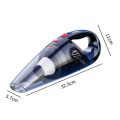 Powerful Cyclone Suction Rechargeable Vacuum Cleaner Quick Charge for Car Home Pet Hair. 