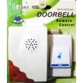Wireless Remote Control Doorbell 32 Melody Cordless Door Bell With Free Battery. 