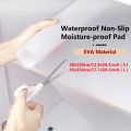 RHS Online EVA Waterproof Non-Slip Moisture-proof Shelf Liner Cabinet Pad Shelf Liners Refrigerator Mat for Kitchen Home Drawer Table Placemats. 