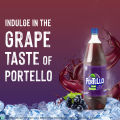 Fanta Portello Flavoured Soft Drink, Sweet Grape Flavour, Instant Refreshment, Recyclable Bottle, 1500 ML. 
