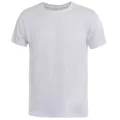 Pure White / Dark Red / Lemon Yellow Color Men'S Plain T Shirt. 