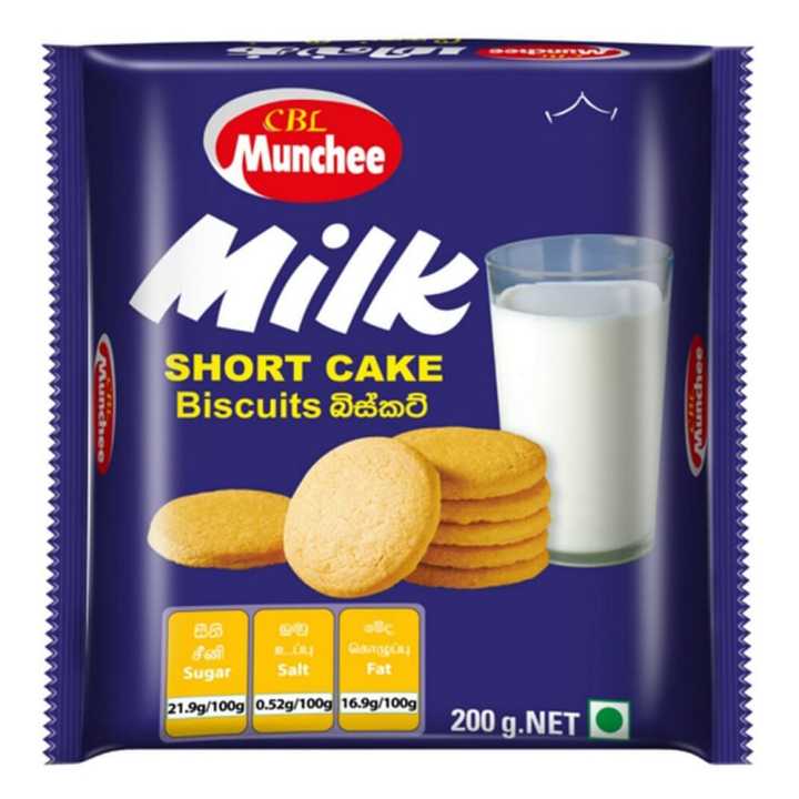 Munchee Milk Short Cake Biscuits 200G