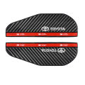 Car Side Rear View Mirror Rain Eyebrow Visor Rain Shield Shade Cover for Toyota camry chr corolla rav4 yaris prius Accessories. 
