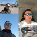 Sunglass Sunglasses Polarized Sunglasses Luxury shades Sunglasses Women Men Unisex Sunglasses Eyewear Fashion Sports Riding Sunglasses Classic Sport UV400 Protected Blue Black Blue Grey Multicolor Frame Mirror Blue Lens. 