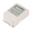 Electronic Timer Switch, Digital Display 220V 25A Time Control Switch with Capacitor for Electric Box. 