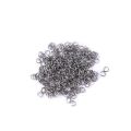 50Pcs 8mm Stainless Steel  Split Rings Open Single Jump Ring Connectors for DIY Jewelry Making High Quality. 