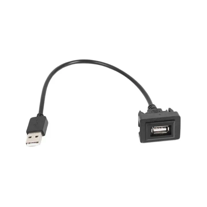 JDXHLAU USB Dashboard Flush Port Panel Mount for Current Outlet USB ...