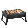 【Fast Delivery 1-4 day】Folding Outdoor Barbecue Charcoal Grill Portable BBQ Grill Lightweight Smoker Grill for Camping Picnics Garden Beach Party. 