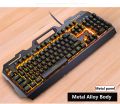 Gaming Keyboard, Mouse Mechanical Feeling RGB LED Backlit (Black & RAINBOW LIGHT). 