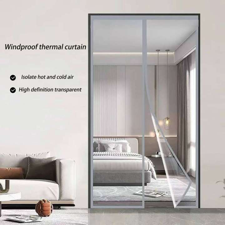 Winter warm air conditioning door partition windshield curtain ...