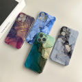 Hontinga for Redmi Note 12 4G Back Cover Luxury Marble All-inclusive Film Hard Phone Case Camera Protection Mobile Cover. 