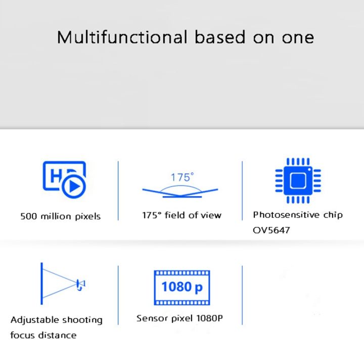 Camera%20Module%205%20Million%20Pixels%201080P%20OV5647%20Chip%20175%C2%B0%20Wide%20Angle%20for%202/4/3B+%20-%20Image%205