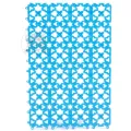 [Happy Pet Trading]Dog Cat Pet Mat Plastic Hollow Hole Design Cage Plate Feeding Wash Pad Cage Mat Anti-Fall Cage Mat Anti Fall Mat. 