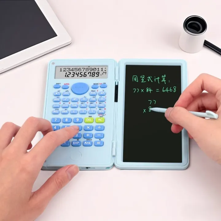 Gift 2 in Scientific Calculator 6-inch Foldable Office LCD Drawing Pad ...